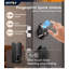 Serrure intelligente sans clé SEPOX® avec poignées 2, entrée d'empreinte digitale pour porte d'entrée avec contrôle Tuya APP et pêne dormant numérique Bluetooth, batterie de 18 mois incluse, verrouillage automatique, alimentation de secours et clé disponible-125550930