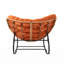 Fleece Fabric；Iron Rocking Chair-703082233
