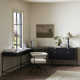 Loki Desk System With Wide Filing Cabinet
