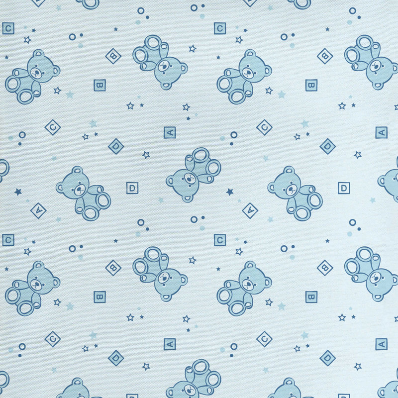 Tissu de chambre d’enfant, l 58 po x L 180 po