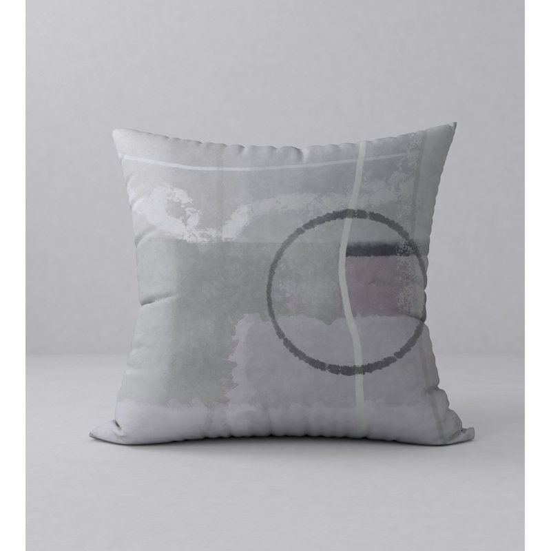 Reversible Throw Pillow, 24" x 24"