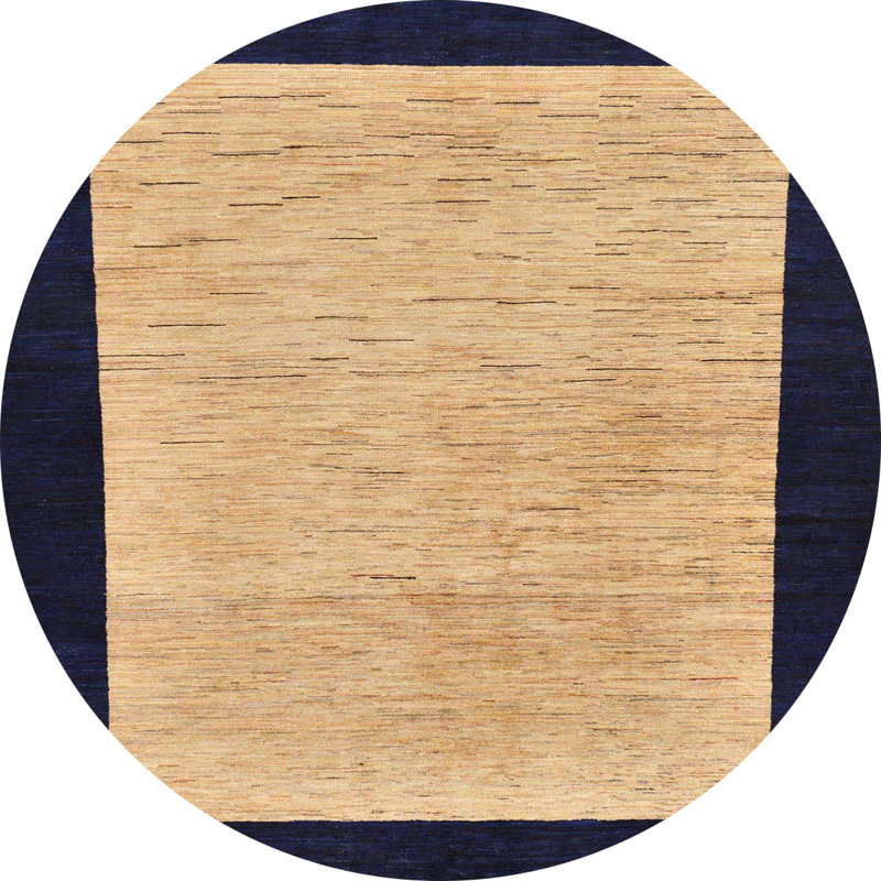 Tapis abstrait moderne 275, Rond 3 pi