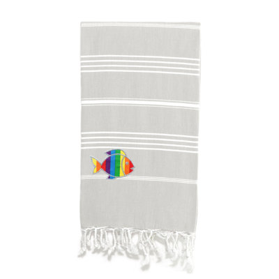 Lucky Turkish Cotton Beach Towel