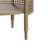 Ash Wood Rattan Side Table