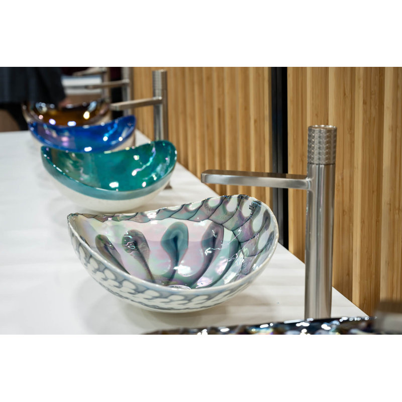 13.75'' L Bathroom Sink, Spira Luxe Pearl White