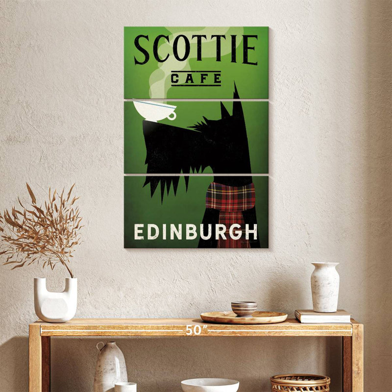 Scottie Cafe, 38" H x 24" W