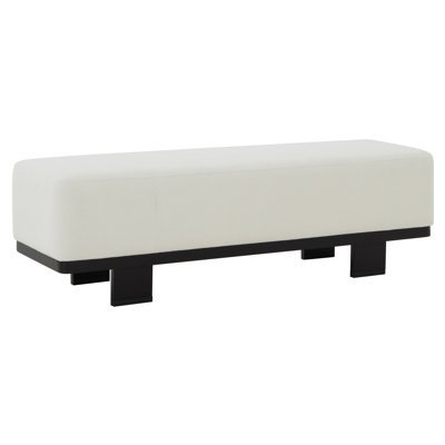 Lilli Boucle Upholstered Bench by Joss & Main