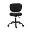 Chaise de bureau ergonomique Mid-Century à hauteur réglable et pivotante avec tissu respirant pour le bureau personnel