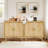 Modern Accent Cabinet Sideboard, Set Of 2