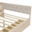 Lit plateforme en bois avec tablettes de rangement-2020578866-2020578865
