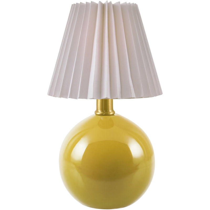 Lampe de table Nelie, Jaune