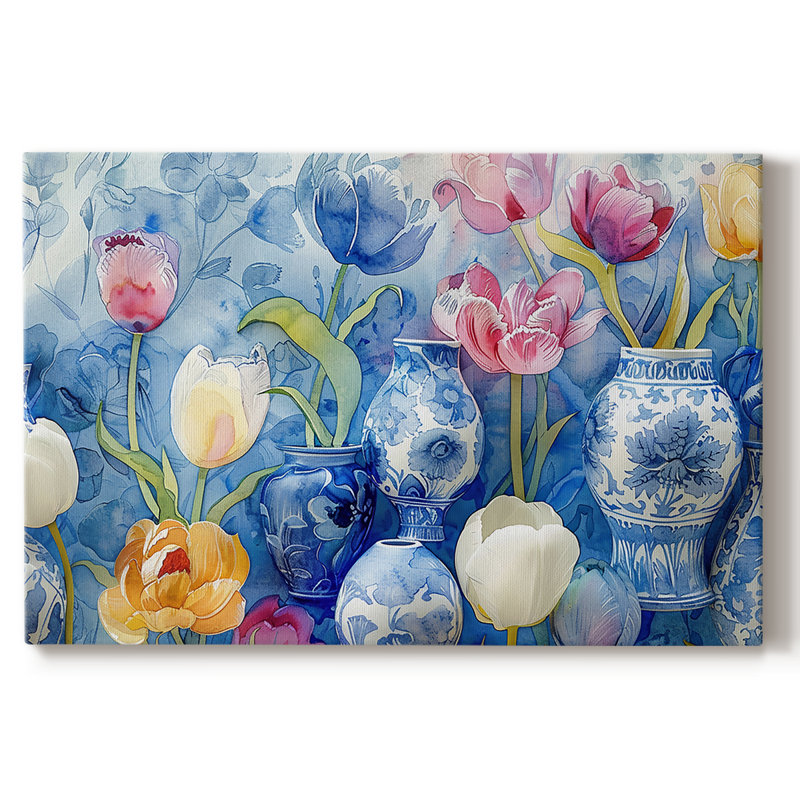 Floral Series-LXIX -Galerie enveloppée Cavas, 40 x 60