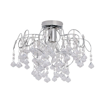 Georgia Semi Flush Mount