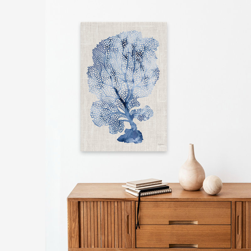 Corail Shibori II minimaliste et côtier, H 24 po x l 16 po