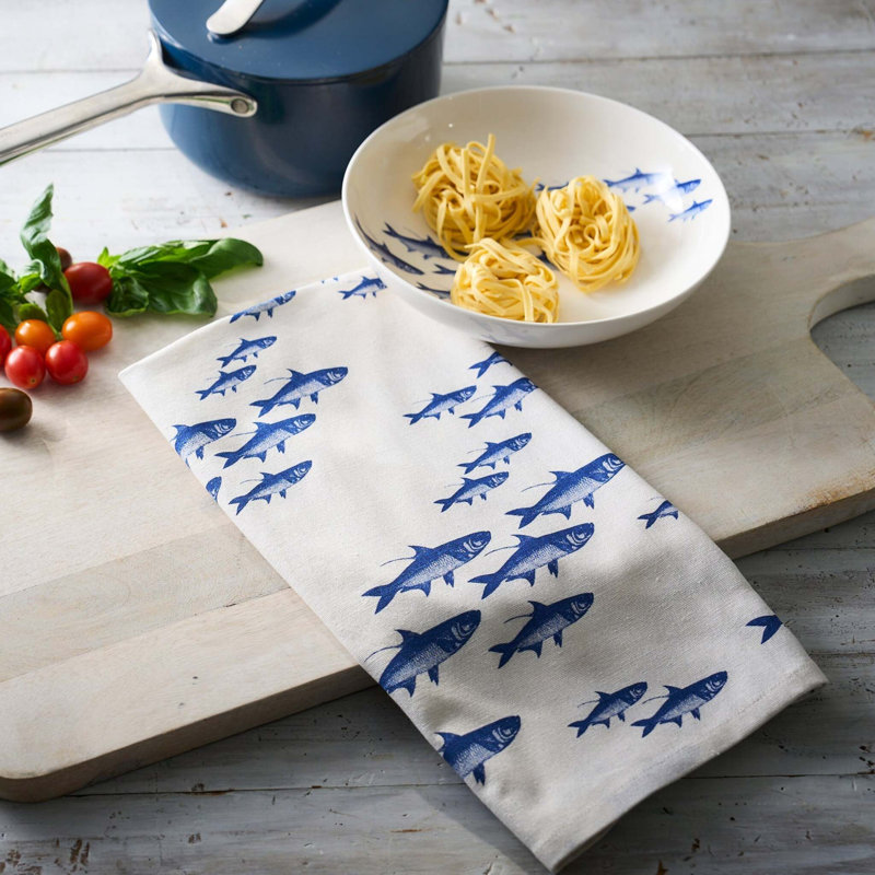 School Of Fish Tea Towel