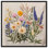 «Needlepoint Prairie Posy», impressions florales sur toile par Art Remedy