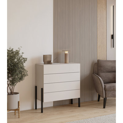 84cm W 4 - Drawer Chest of Drawers
