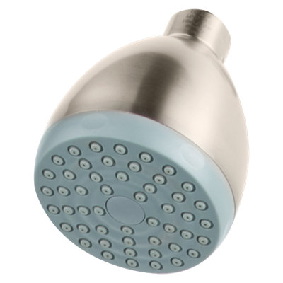Pomme de douche 1,75 GPM en nickel brossé Pfirst Series - lot de 12 pièces