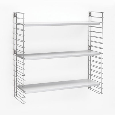 25cm W Metal Storage Rack