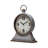 Mantel & Tabletop Clocks Analog Metal Quartz Movement / Crystal Tabletop Clock in Gray