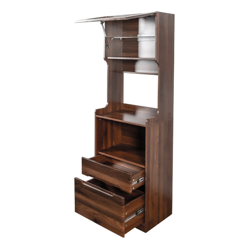 Armoire de rangement autoportante pour huche de cuisine