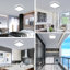 Square LED Flush Mount-289087677-281245047