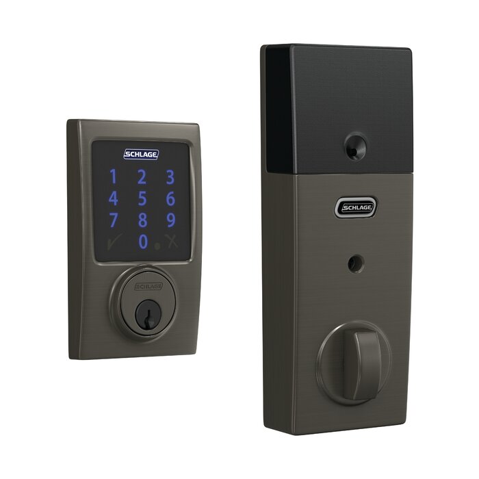 Schlage Century Electronic Touchscreen Deadbolt | Perigold