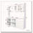 63" W Large Kitchen Hutch Cabinet