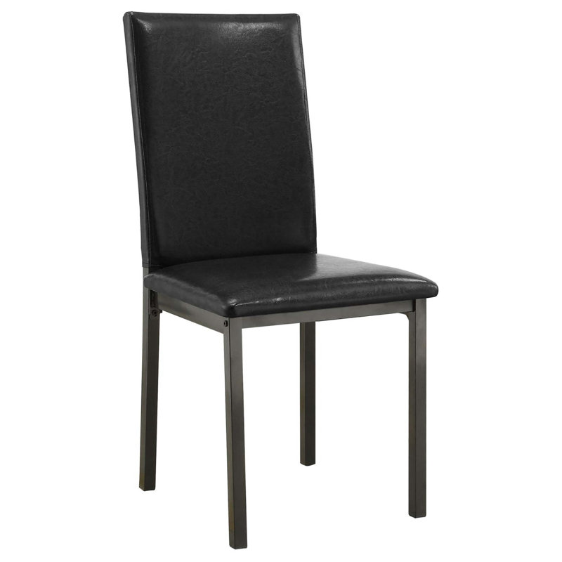 Chaise d'appoint rembourrée (ensemble de 2)