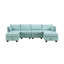 Canapé modulaire rembourré 6 pièces Ericlee-1474383709