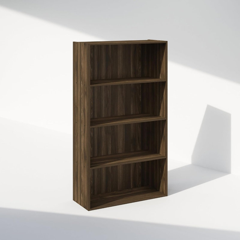 105.9cm H x 59.9cm W Bookcase, Brown
