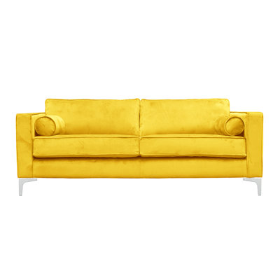 Georgio 3 Seater Velvet Sofa