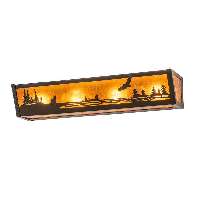 Rustic Lodge 4 - Light Vanity Light