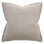 Taie décorative en mélange de coton de couleur unie Hoyt