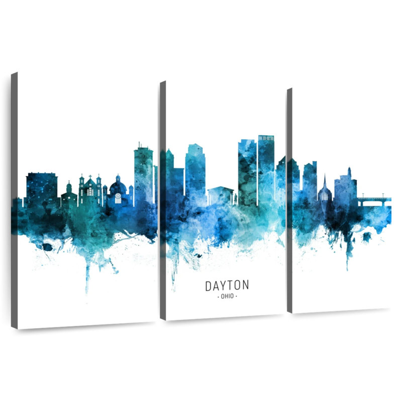 Dayton Ohio Skyline III