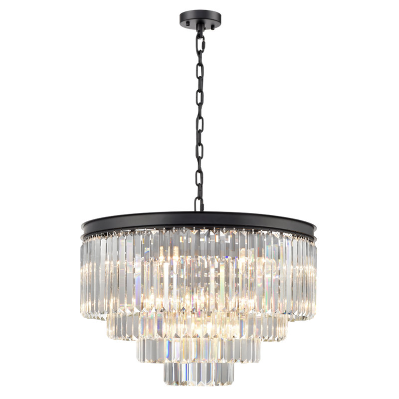 Abdulmohsen 20 - Light Black Chandelier Pendant