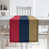 Rouge / bleu / doré mat