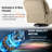 EONIX Oversized Power Swivel Rocker Recliner Chair for Living Room, Power Adjustable Backrest and Extended Footrest, USB Charging Ports, SXXY004021-129176150