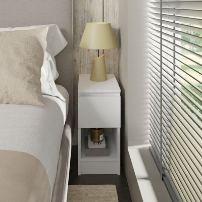 25cm W Laminate Bedside Table