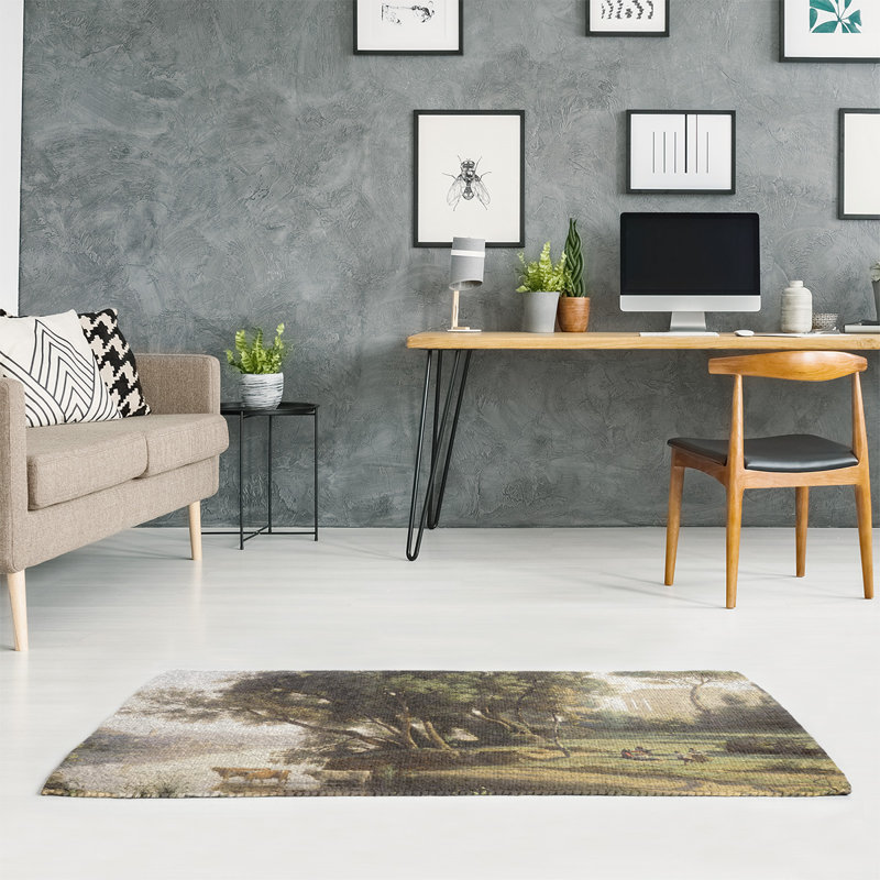 Chenille Indoor Rug, Rectangle 2' x 3'
