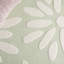 Tapis beige / vert en laine touffeté à la main à motif géométrique Sveva-475771849