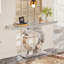 110cm  Modern Glass Console Table