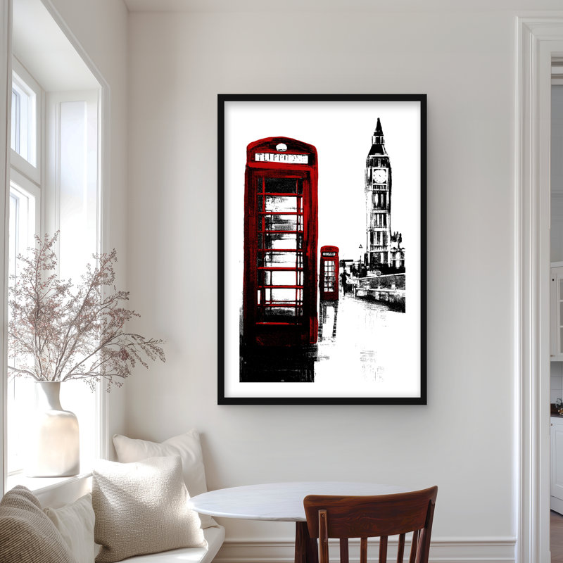 Impression sur toile, cités, villes industrielles, Big Ben London
