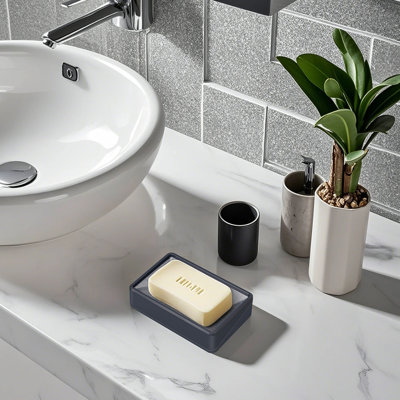 Porte-savon en acier inoxydable, support de barre à savon pour lavabo de cuisine