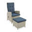 Pangburn 4 Seater Rattan Conversation Set