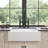 Bridge Kitchen Faucet With Pull-Down Sprayhead In Spot