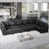 Black Faux Leather