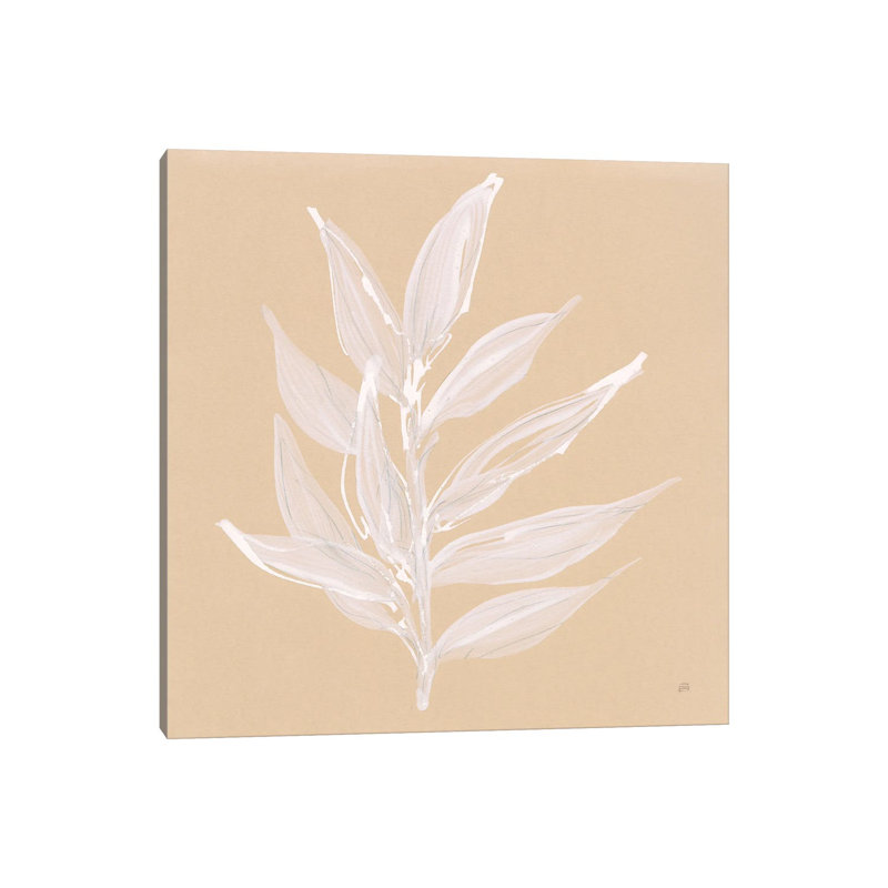 Leaf Study IV by Chris Paschke - Wrapped Canvas Painting, 30.48 cm H x 30.48 cm W