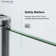 Pasadena 32.17'' W 72.01'' H Frameless Square Reversible Shower Enclosure
