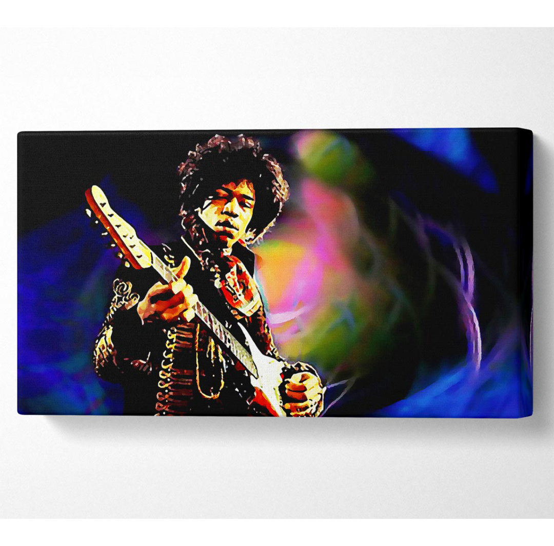 Aurele Jimi Hendrix Energy Field - Kunstdrucke aus gerollter Leinwand